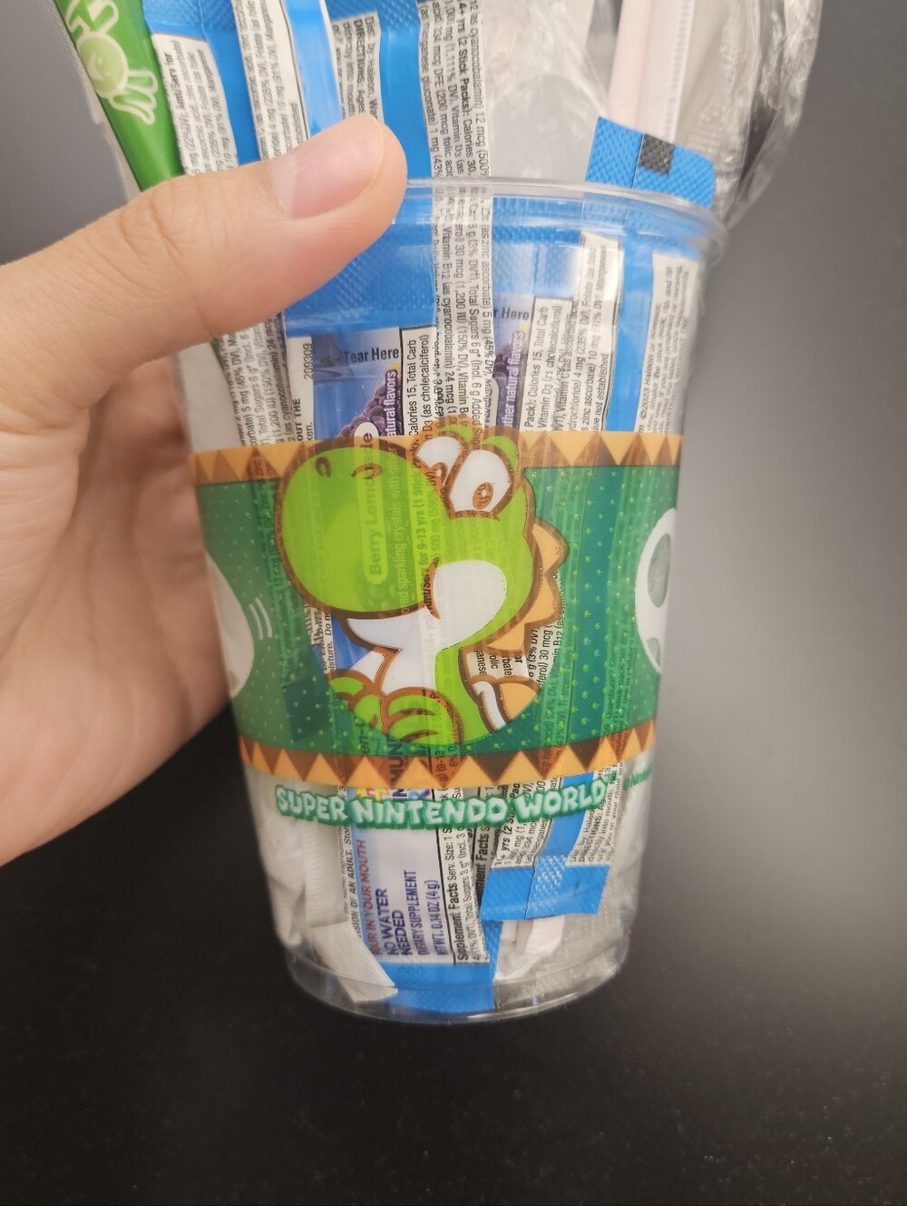 Limited Edition Super Nintendo World Epic Universe Yoshi Green Party Cup